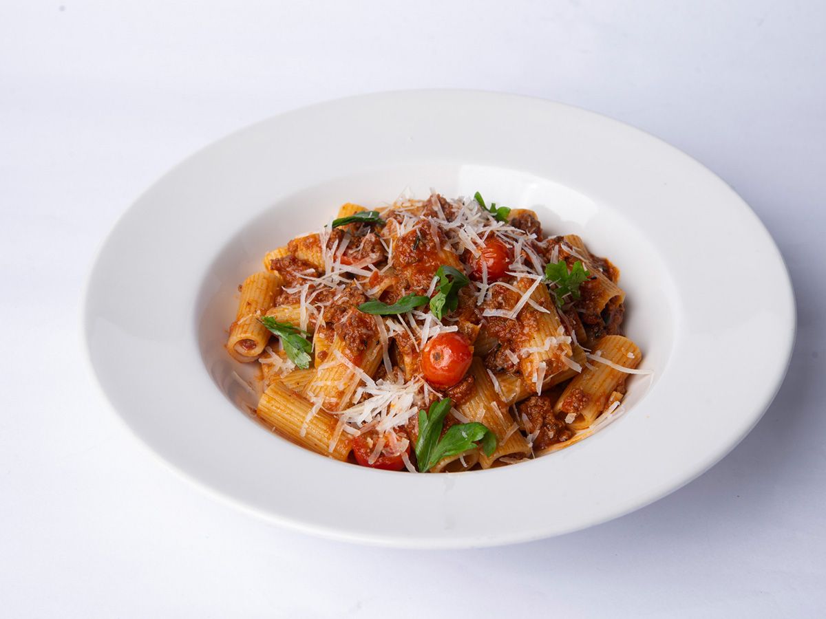 Rigatoni Bolognaise