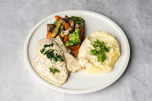 Chicken & Creamy Mustard