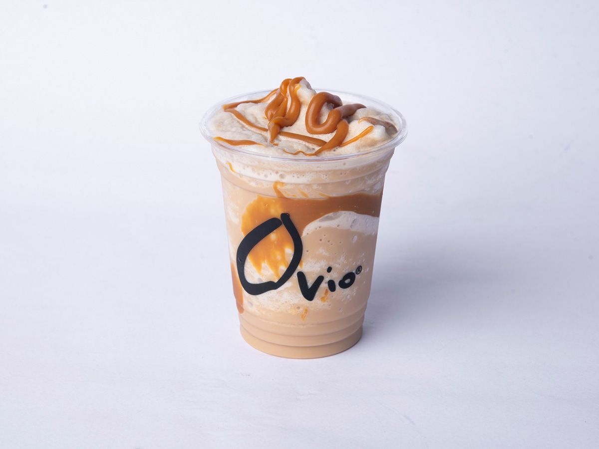 Iced Salted Caramel latte